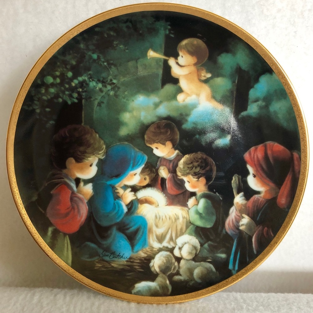 Precious Moments Bible Story Collectors Plate
